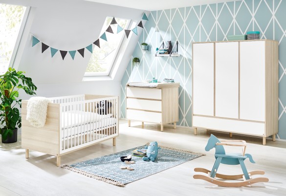 Chambre bébé bien rangée